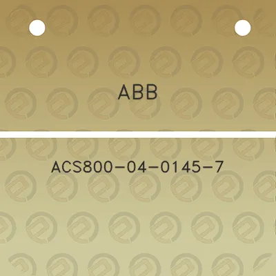 abb-acs800-04-0145-7