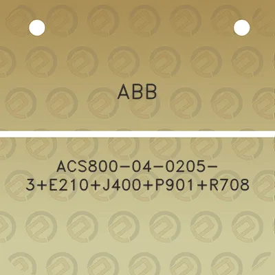 abb-acs800-04-0205-3e210j400p901r708