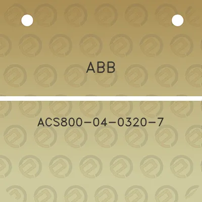 abb-acs800-04-0320-7