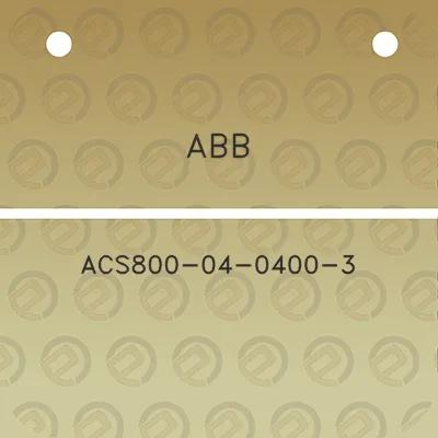 abb-acs800-04-0400-3