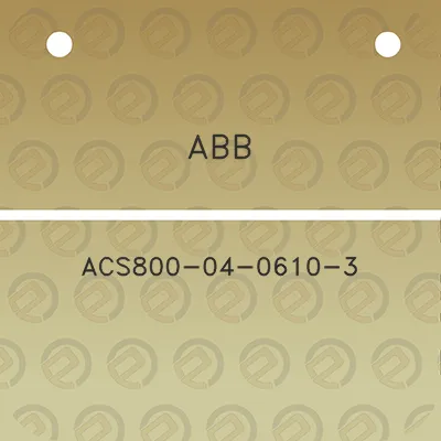 abb-acs800-04-0610-3