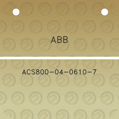 abb-acs800-04-0610-7