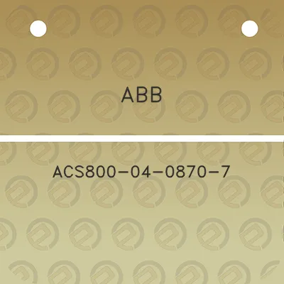 abb-acs800-04-0870-7