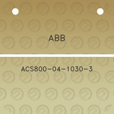 abb-acs800-04-1030-3