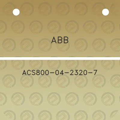 abb-acs800-04-2320-7