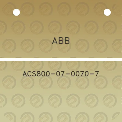 abb-acs800-07-0070-7