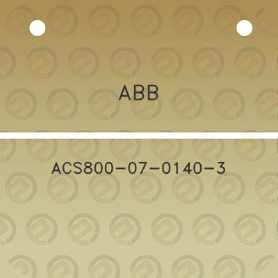 abb-acs800-07-0140-3