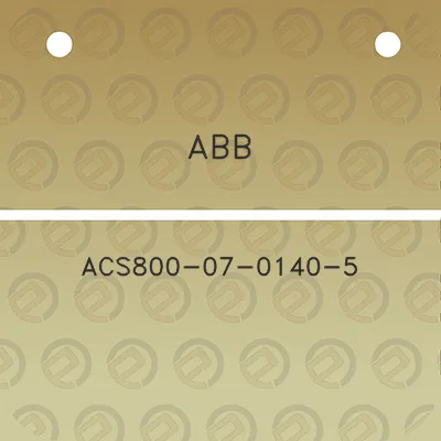 abb-acs800-07-0140-5