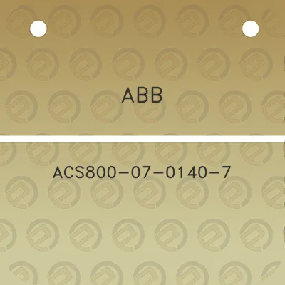 abb-acs800-07-0140-7