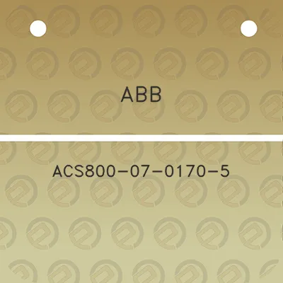 abb-acs800-07-0170-5