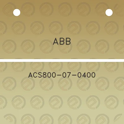 abb-acs800-07-0400