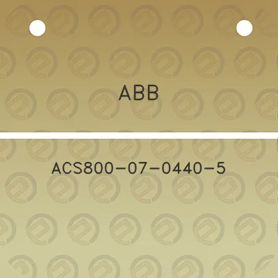 abb-acs800-07-0440-5