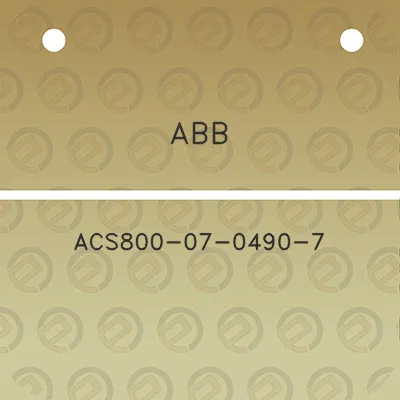 abb-acs800-07-0490-7