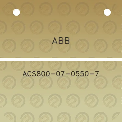 abb-acs800-07-0550-7