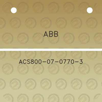 abb-acs800-07-0770-3