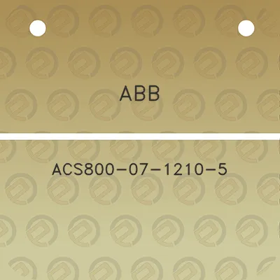 abb-acs800-07-1210-5