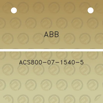 abb-acs800-07-1540-5