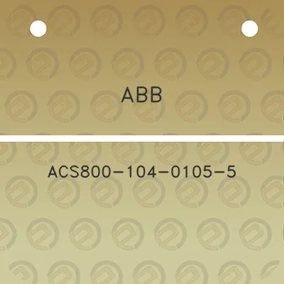 abb-acs800-104-0105-5