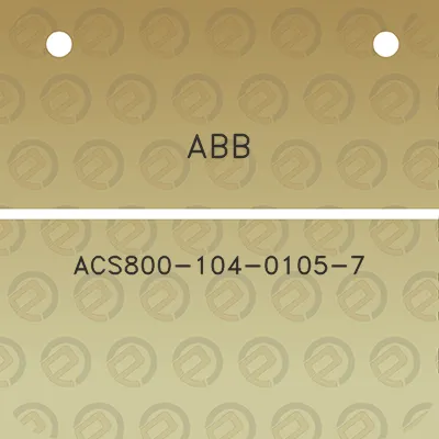 abb-acs800-104-0105-7