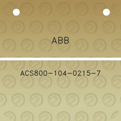 abb-acs800-104-0215-7