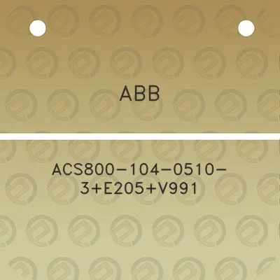 abb-acs800-104-0510-3e205v991