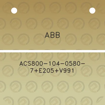 abb-acs800-104-0580-7e205v991