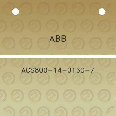 abb-acs800-14-0160-7