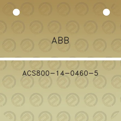 abb-acs800-14-0460-5