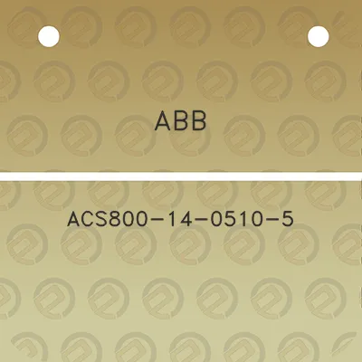 abb-acs800-14-0510-5