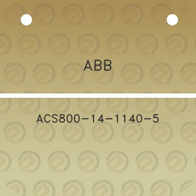 abb-acs800-14-1140-5