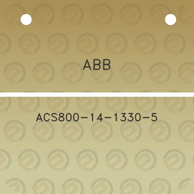 abb-acs800-14-1330-5