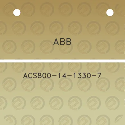 abb-acs800-14-1330-7