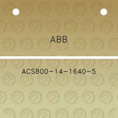 abb-acs800-14-1640-5