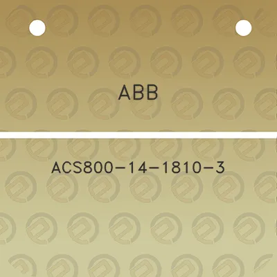 abb-acs800-14-1810-3