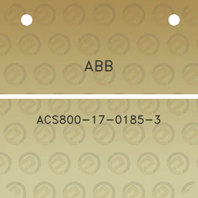 abb-acs800-17-0185-3