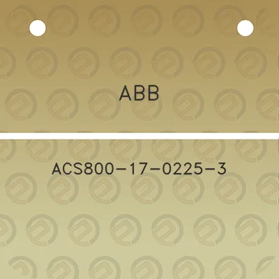 abb-acs800-17-0225-3