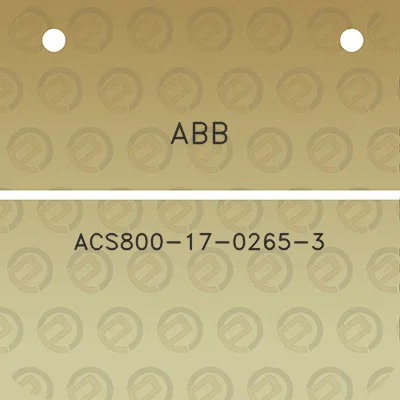 abb-acs800-17-0265-3