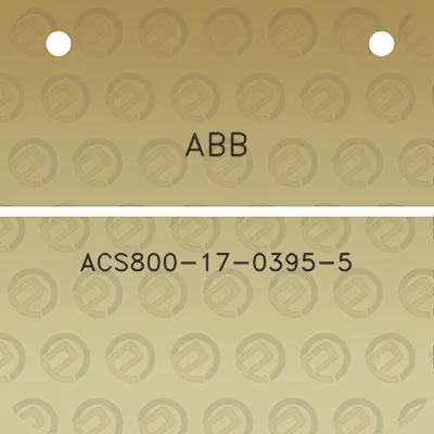 abb-acs800-17-0395-5