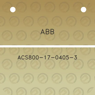 abb-acs800-17-0405-3