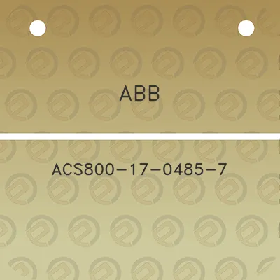 abb-acs800-17-0485-7