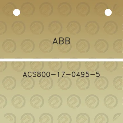 abb-acs800-17-0495-5