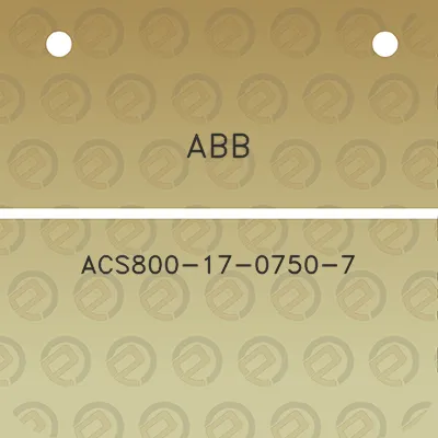 abb-acs800-17-0750-7