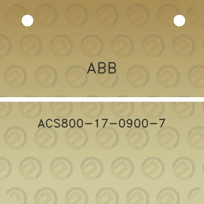 abb-acs800-17-0900-7