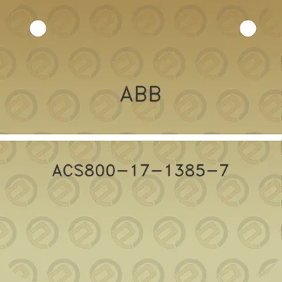 abb-acs800-17-1385-7