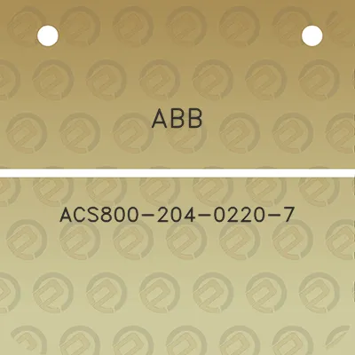 abb-acs800-204-0220-7