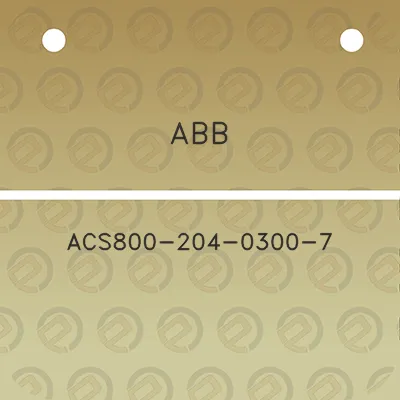 abb-acs800-204-0300-7