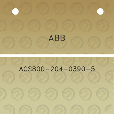 abb-acs800-204-0390-5