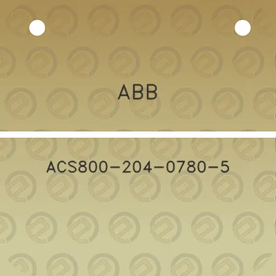 abb-acs800-204-0780-5