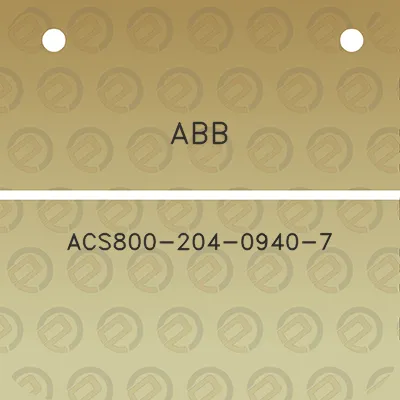 abb-acs800-204-0940-7