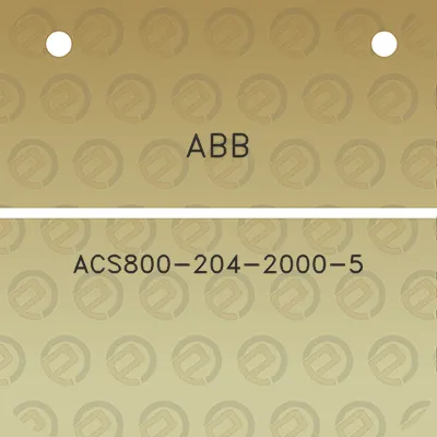 abb-acs800-204-2000-5